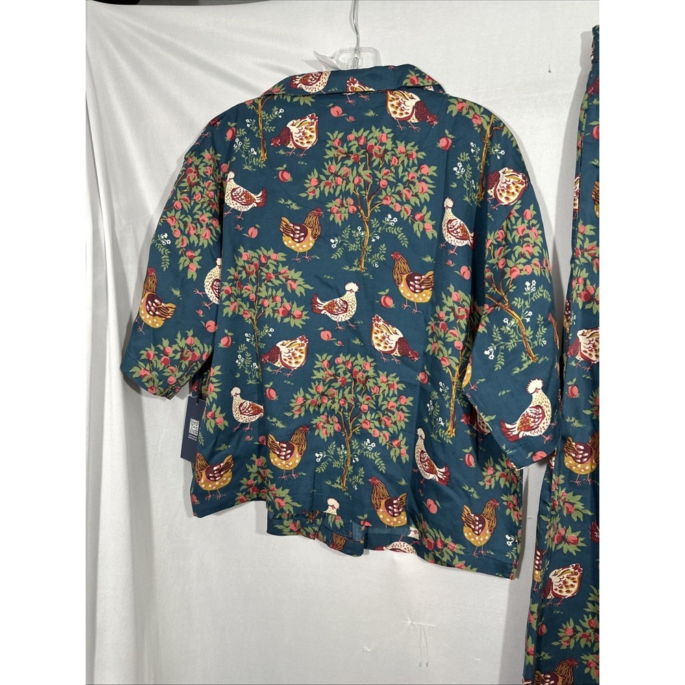 NWT $198 Printfresh‎ [ Small Tall ] Eco Satin Wildest Dreams Set Hen House T2164 - Picture 15 of 16